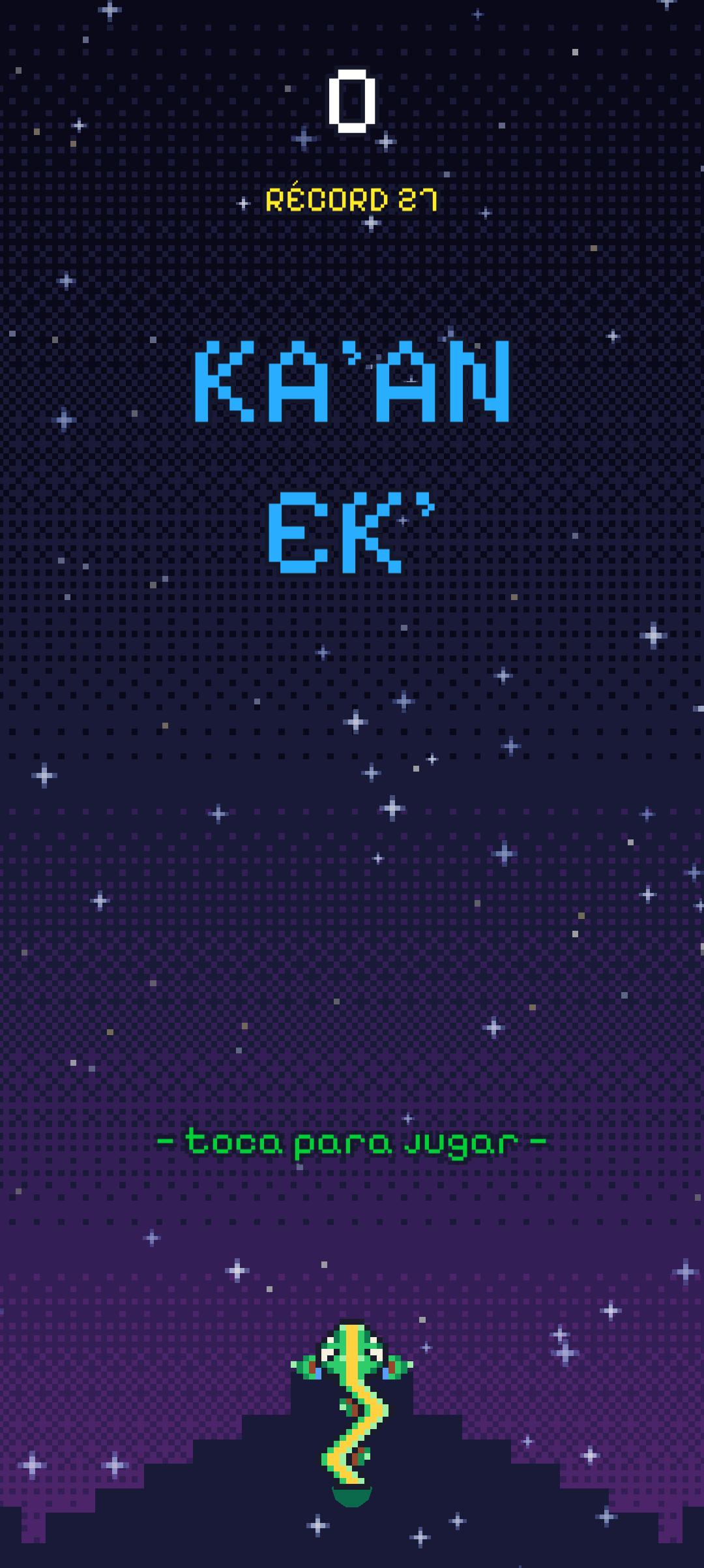 Pantalla de título de Ka'an Ek'